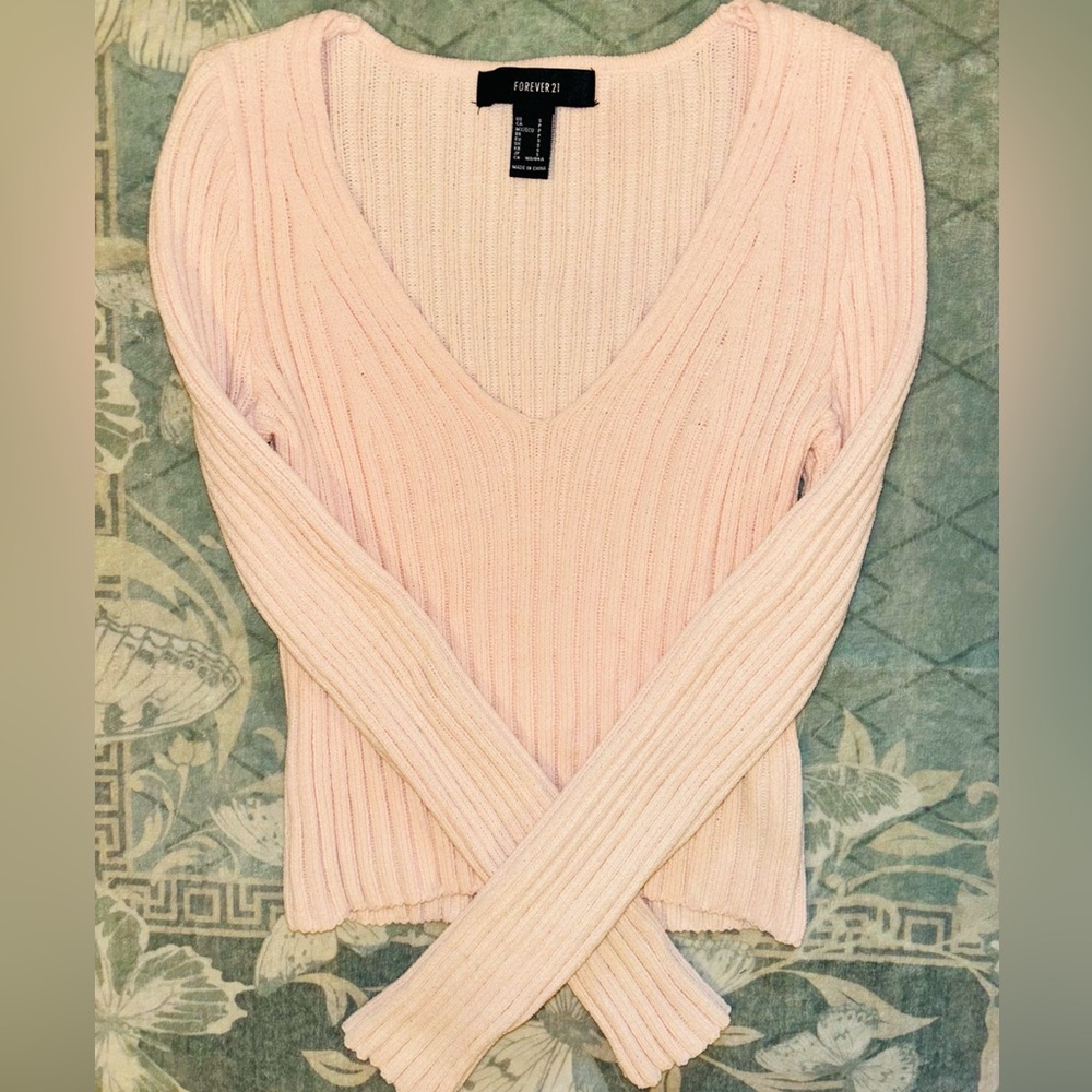 Forever 21 Pink Knit Top